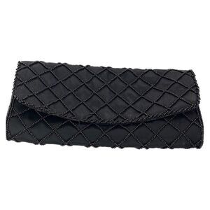 Vintage John Wind Japan beaded satin bag.